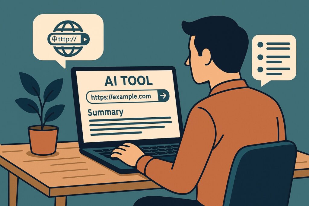 用 AI 摘要網頁內容：資訊過載時代的閱讀捷徑